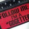 Patch Party Club "Follow Me I'm a Go-getter" Iron-On Embroidered Patch for Ambitious Individuals, Size 4"x2"